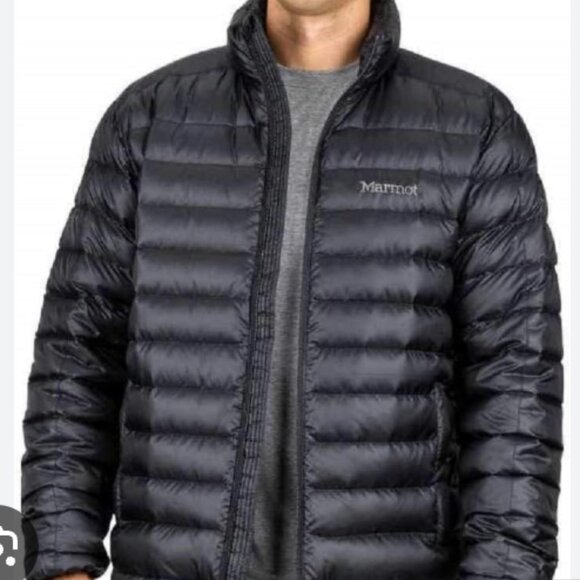 Marmot 700 Fill Men's Black Puffer Down Jacket, XL - Picture 6 of 12